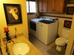 Guest Bath and Laundry Room
